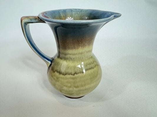 Studio Pottery Jug Vase | German Pottery | Drip Glaze | Vintage Retro | Homeware | Home decor |